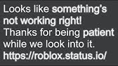 Roblox Why Not Working Because Looks Like Something S Not Working Right Thanks For Being Patient Wh Youtube - roblox something's not working right