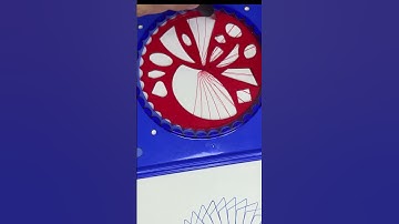 ASMR Spirography- new art. #asmr #art #spirograph #relax #spirographdrawing #spirographasmr #shorts