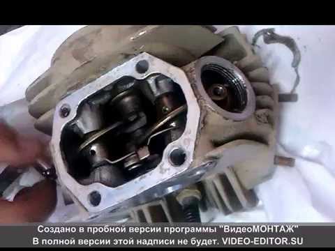 Замена ЦПГ и клапанов на ТТР125