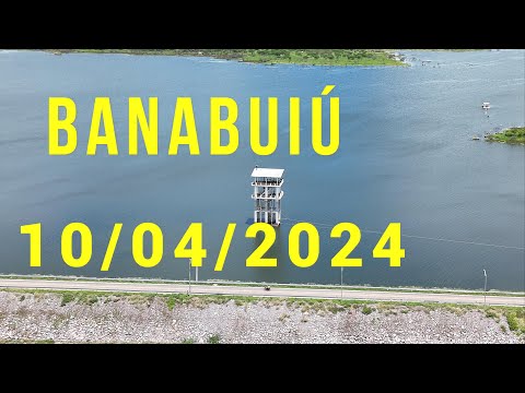 Sensacional Açude Banabuiú Dados Atualizados Hoje 10/04/2024 Ceará
