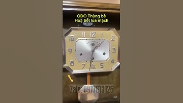 🤝Giao Lưu - Đồng Hồ ODO 30/10 Hoạ Tiết Hoa Lúa Chuẩn Pháp🇫🇷❤️10 gông 10 búa – ngân vang