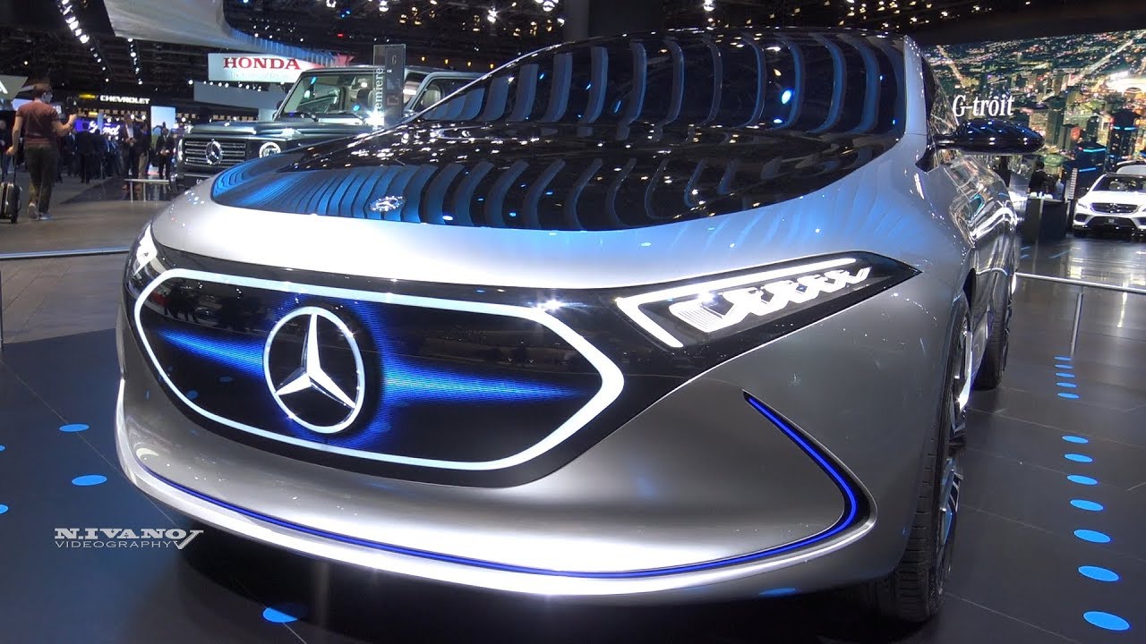 Mercedes Benz EQA Concept - Walkaround - 2018 Detroit Auto Show