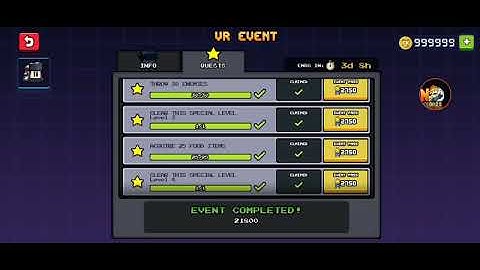 VR event Dan The Man Completed is Finish