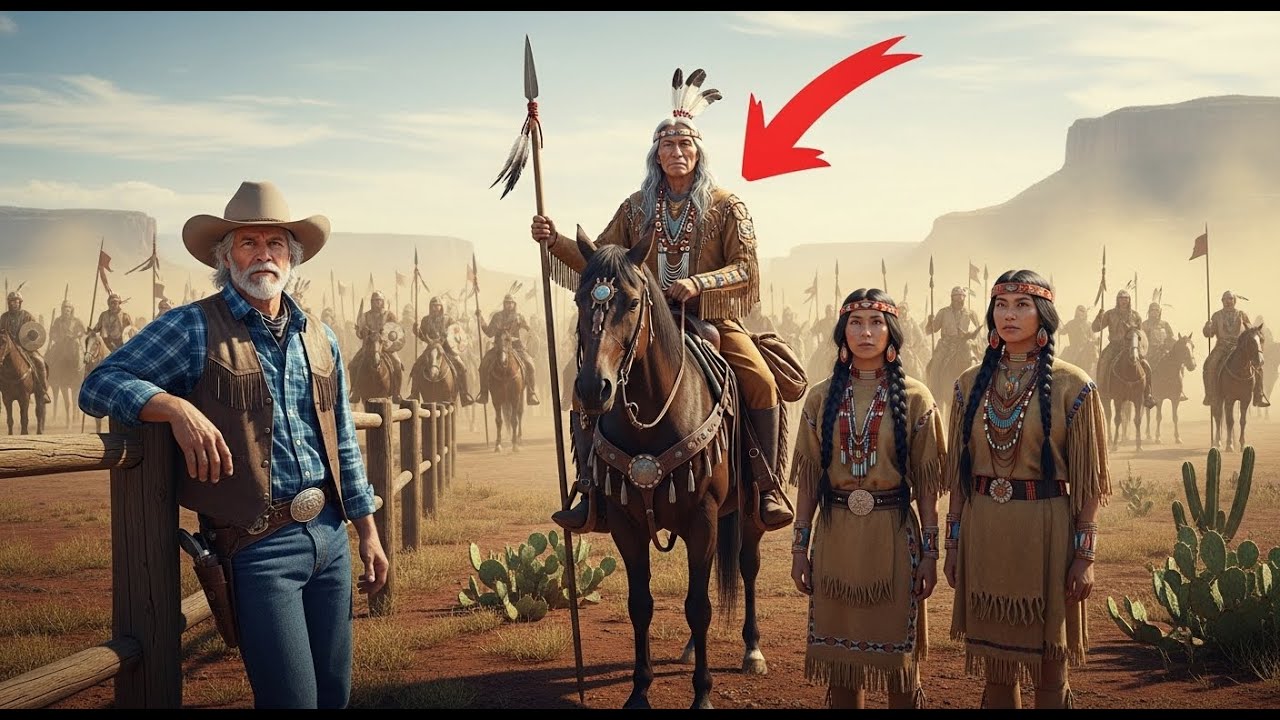 Rančer je dao svoj posljednji konj dvjema Apaškim sestrama — u zoru stiglo 200 ratnika