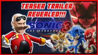 Sonic Movie 3 Teaser Trailer revealed!!! NEW INFO...