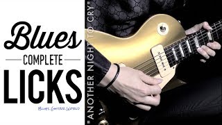 Lonnie Johnson | How to play “Another Night To Cry” Guitar Solo