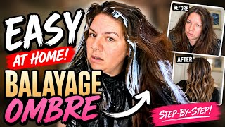 Easy DIY Balayage Ombre at Home | Step-by-Step Hair Color Tutorial for Beginners Easy DIY Balayage Ombre at Home | Step-by-Step Hair Color Tutorial for Beginners