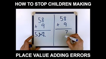 Place Value Addition Errors and how to Address Them for KS1/2 Maths