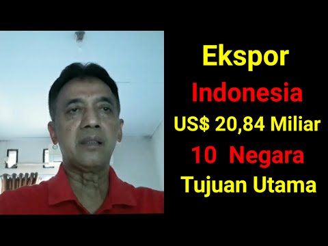 Ekspor Indonesia ke 10 Negara Tujuan Utama