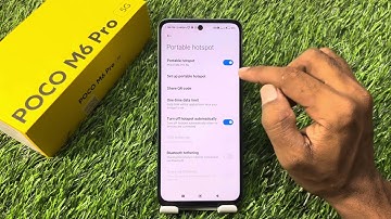 How to change Hotspot setting in Poco M6 Pro 5g , how to enable hotspot in Poco M6 Pro 5g
