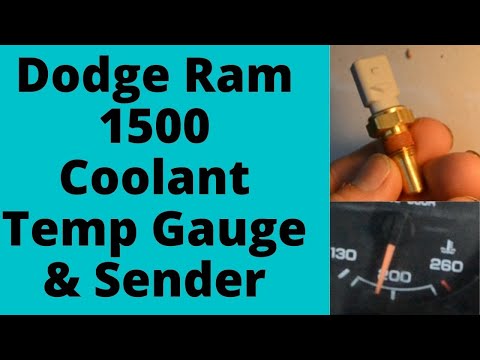 1994-2001 Dodge Ram 1500 Coolant Temperature Gauge and Sender