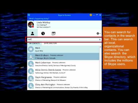 वीडियो: मैं व्यवसाय के लिए Skype से अपने संपर्कों को कैसे पुनर्स्थापित करूँ?