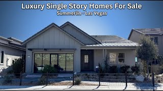 Summerlin Las Vegas | New Luxury Single Story Homes For Sale - $962k+ Brantley by Pulte Homes