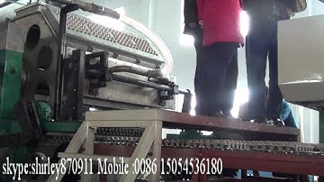 rotary big capacity egg tray making machine/waste paper egg tray making machine