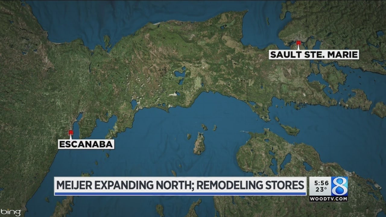 Meijer expanding into UP; remodels planned for 2 W. MI stores