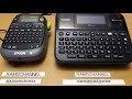 Introduction to Label Printing with Epson LW-K400 and Brother PT-D600 Portable Label Printers