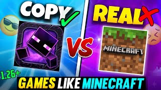 TOP 3  COPY GAMES LIKE MINECRAFT 🤩  1.26 +  SPEAR UPDATE | Craft OMG screenshot 4