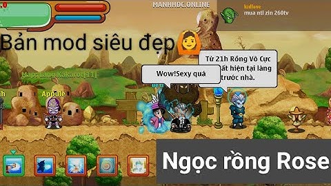 Share bản mod nro rose cực kì đẹp mắt người chơi🙆