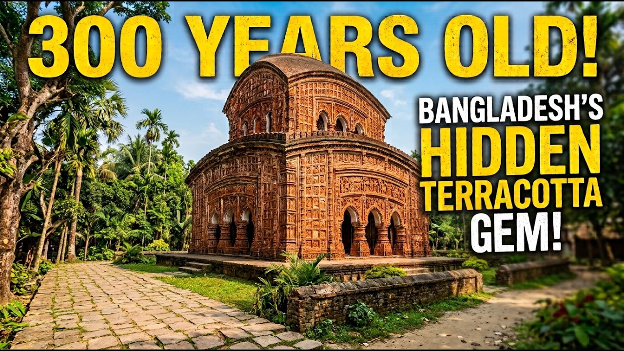 Inside a 300-Year-Old Hidden Temple in Bangladesh! 🇧🇩 | Rajaram Temple, Madaripur
