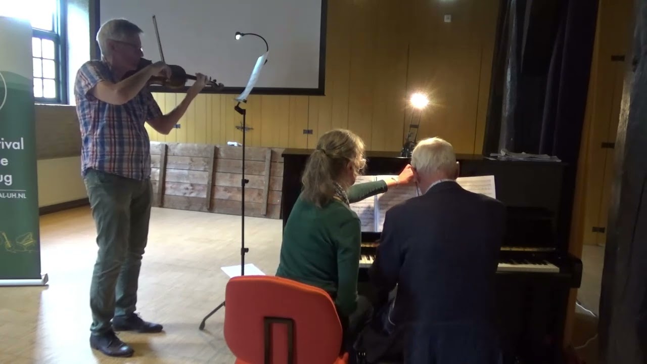 Boer, Eduard de   Concertino Italiano for violin + piano Op.102 Amerongen