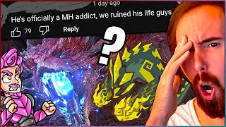 HE HATES THE BEST MONSTER - Reacting to Asmongold Monster Hunter World Raging Brachydios & Safi!