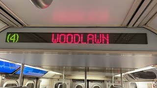 IRT Lexington Av Express: R142A (4) Train [Crown HeightsUtica Av to Woodlawn #2]