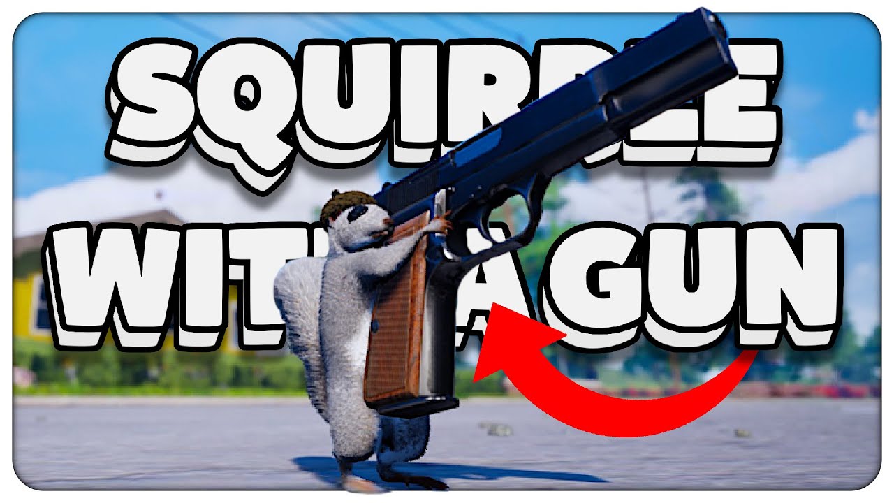 Ma come fa a tenerla?! - Squirrel with a Gun - Lupo Marcio