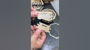 🧱Lego sorter design iterations. For organizing your Lego. #legoafol  #lego #legoaddict #legocity