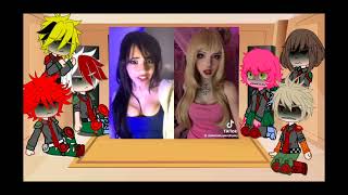 Mha reacts to deku as Nicole class of 09 Mama pinkie
