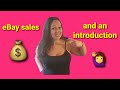 eBay sales round up and an introduction to me!