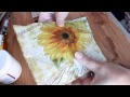 Cómo hacer más resistentes tus servilletas para decoupage - How to streghten your napkins