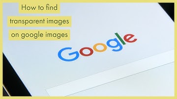 How to find Transparent Images On Google Images