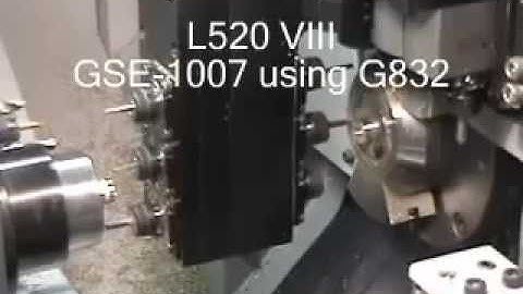 Citizen L520 VIII CNC Swiss Type Turning Center Demo