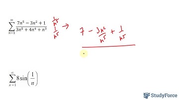 📚 How to test for divergence using the *limit test* with infinite series (Part 2)