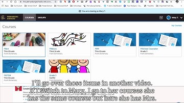 Schoology - Login and View Child