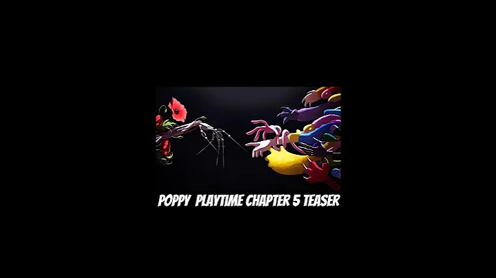 Poppy Playtime Chapter 5 Edit 😱🔥 [RETROSPECTIVE POPPY PLAYTIME 1-5]