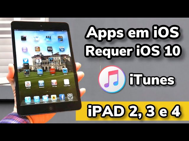 TEM UM IPAD ANTIGO? - SAIBA COMO BAIXAR TODOS OS APPS INCOMPATÍVEIS - IPAD  2, 3, 4, MINI 1, 2 E AIR 