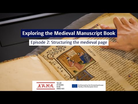 Structuring the medieval page | Exploring the Medieval Manuscript Book