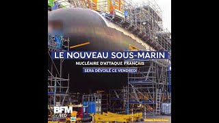 Le nouveau sous-marin nucléaire d’attaque français Suffren sera mis à l'eau ce vendredi