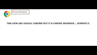 REMOVE CHRONE BROWSER AND ISTART SEARCH BAR