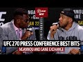 Ngannou and Gane on what really happened in sparring | UFC 270 Press Conference Highlights