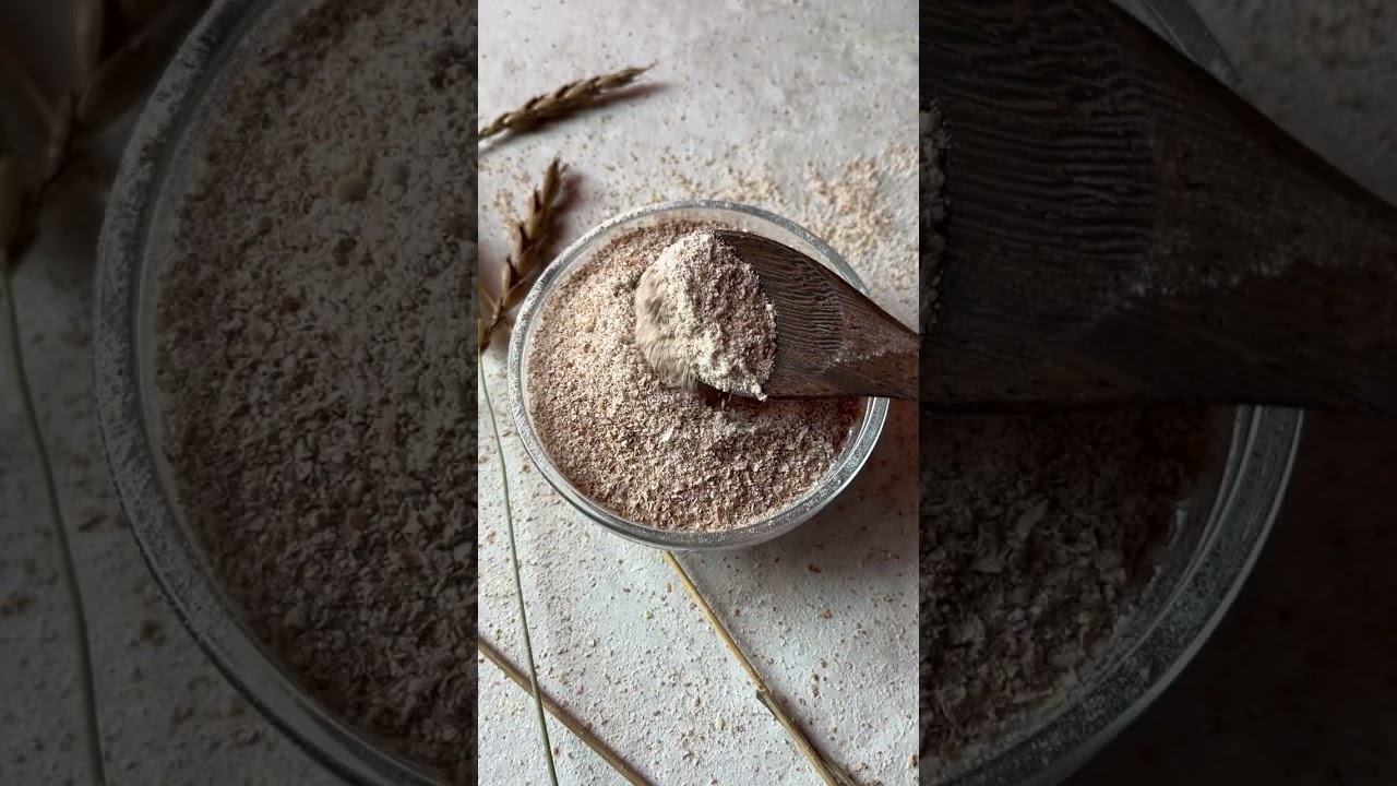 Органическая мука "Чёрный хлеб" - выращено без ядохимикатов, полезно для организма!