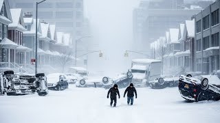 Bugün Kaliforniyada Kaos Aşırı Kar Fırtınası Mammoth Lakeste Birçok Kazaya Neden Oldu