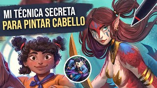 Mi TÉCNICA secreta para PINTAR PELO/CABELLO! - Explicado por Jotadé! :p