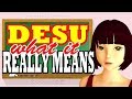 Dadesu sentence structure how it really works easy keys to japanese