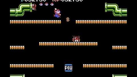 Trying out Mario Bros. Classic (PAL) on Project Nested w/ SNES9X