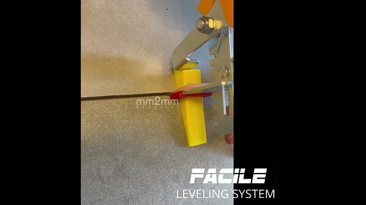 leveling system wedges clips