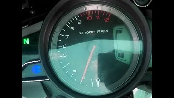 Led tachometer/rpm meter/shift light arduino installed on pulsar RS200 (part 3)