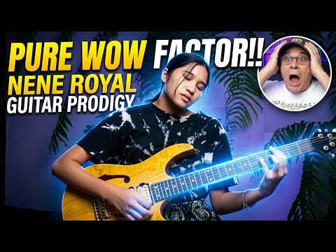 Young Guitar Prodigy Nene Royal Performs Always Somewhere Reaction