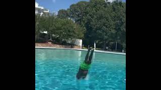 Rick Ross shows off his diving skills 🌊 #shorts